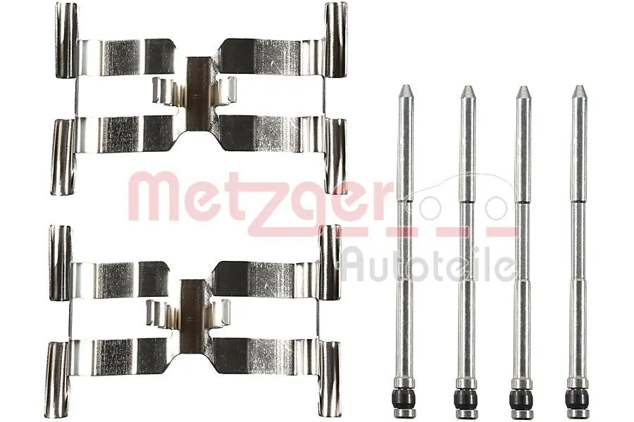 Kit d'accessoires, plaquette de frein a disque