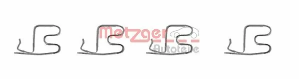 Kit d'accessoires, plaquette de frein a disque