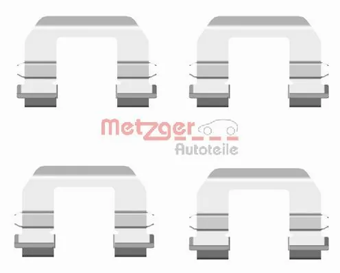 Kit d'accessoires, plaquette de frein a disque