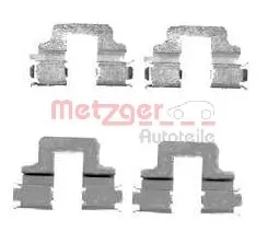 Kit d'accessoires, plaquette de frein a disque
