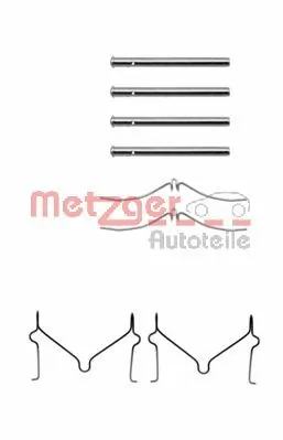Kit d'accessoires, plaquette de frein a disque