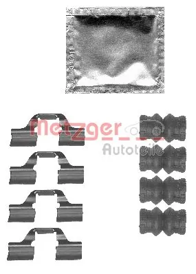 Kit d'accessoires, plaquette de frein a disque