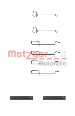 Kit d'accessoires, plaquette de frein a disque