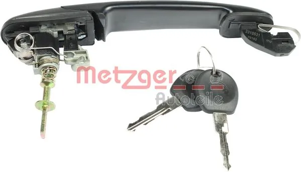 Poignée extérieure de porte METZGER AUTOTEILE 2310531