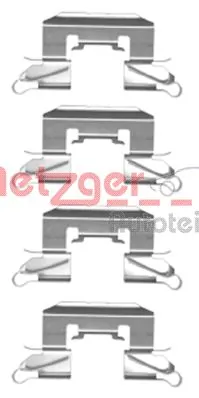 Kit d'accessoires, plaquette de frein a disque