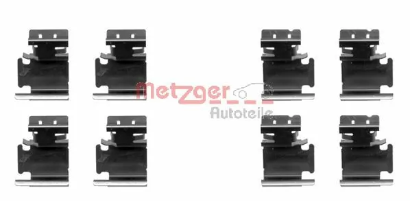Kit d'accessoires, plaquette de frein a disque