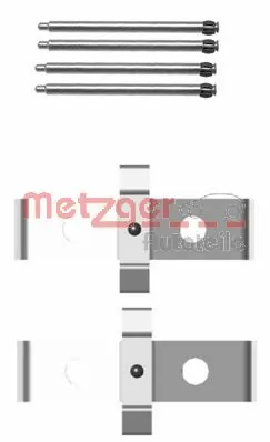 Kit d'accessoires, plaquette de frein a disque