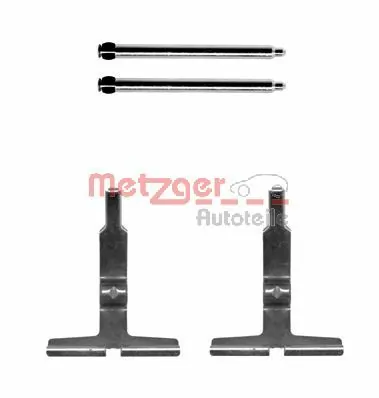 Kit d'accessoires, plaquette de frein a disque