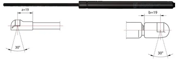 Gas Spring, boot/cargo area