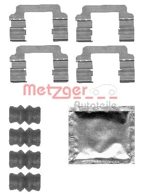 Kit d'accessoires, plaquette de frein a disque