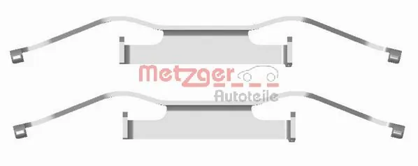 Kit d'accessoires, plaquette de frein a disque