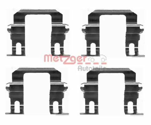 Kit d'accessoires, plaquette de frein a disque