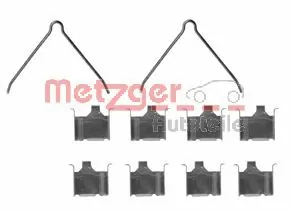 Kit d'accessoires, plaquette de frein a disque