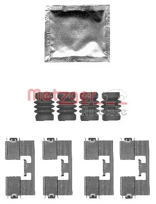 Kit d'accessoires, plaquette de frein a disque