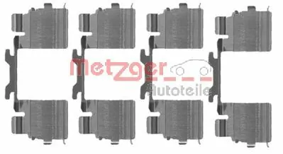 Kit d'accessoires, plaquette de frein a disque