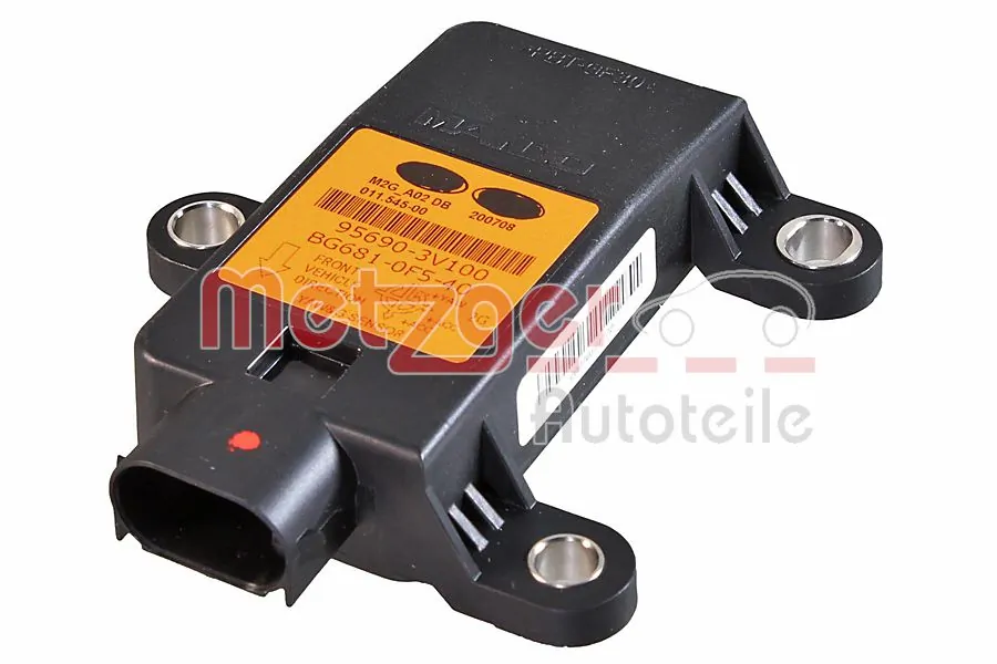 Sensor, longitudinal-/lateral acceleration