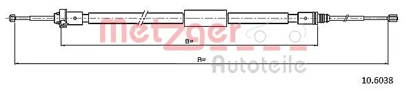 METZGER AUTOTEILE 10.6038