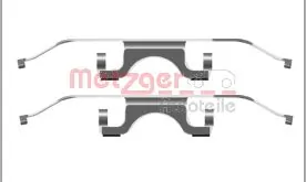 Kit d'accessoires, plaquette de frein a disque