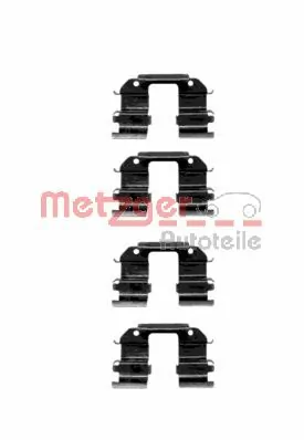Kit d'accessoires, plaquette de frein a disque