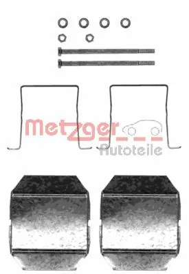 Kit d'accessoires, plaquette de frein a disque
