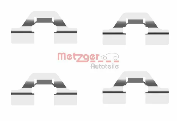 Kit d'accessoires, plaquette de frein a disque