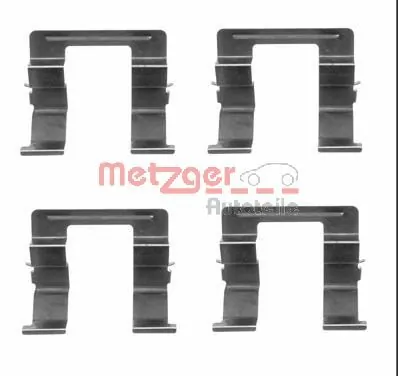 Kit d'accessoires, plaquette de frein a disque