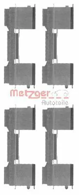 Kit d'accessoires, plaquette de frein a disque