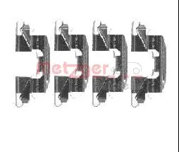 Kit d'accessoires, plaquette de frein a disque