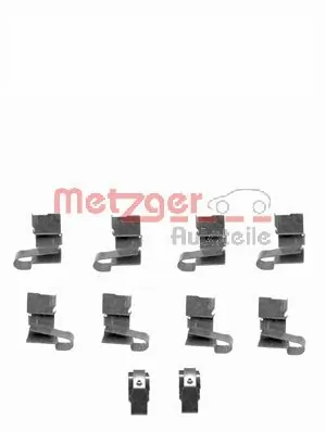 Kit d'accessoires, plaquette de frein a disque