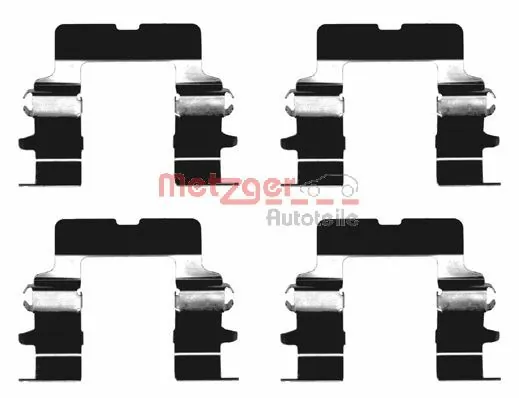 Kit d'accessoires, plaquette de frein a disque