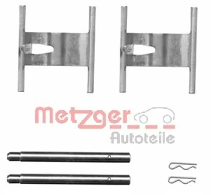 Kit d'accessoires, plaquette de frein a disque