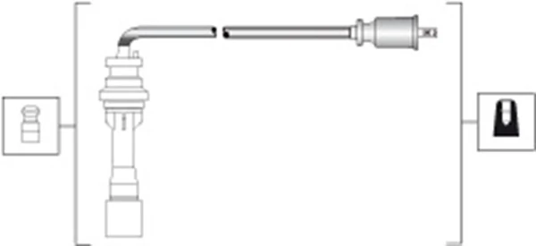 Kit de câbles d'allumage MAGNETI MARELLI 941318111290