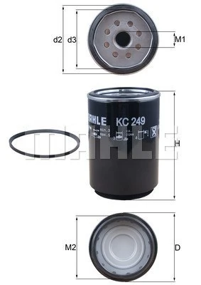 Filtre à carburant