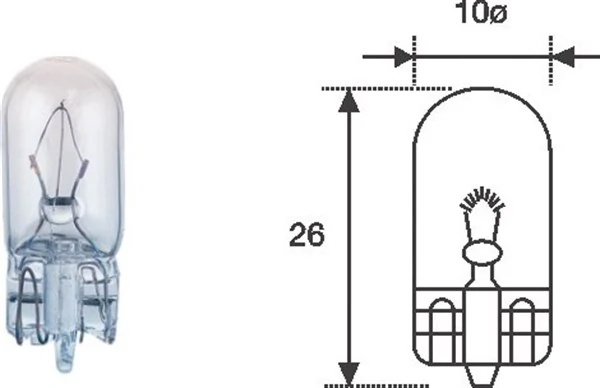 Ampoule, éclairage des instruments