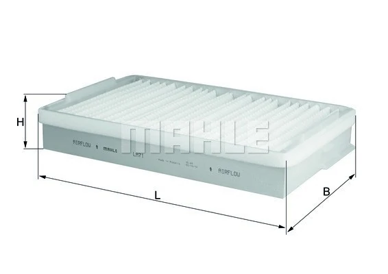 Filtre, air de l'habitacle