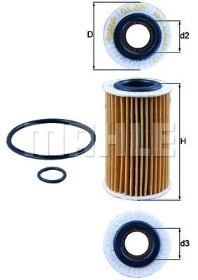 Filtre a huile RENAULT CLIO II-THALIA I