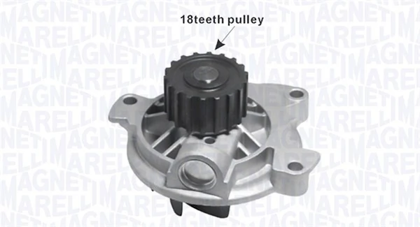 MAGNETI MARELLI 352316171172 — Водяний насос (Вир-во Magneti Marelli кор.код. WPQ1172)