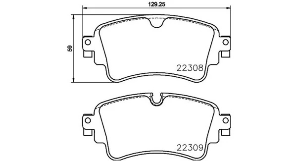 Brake Pad Set, disc brake 2