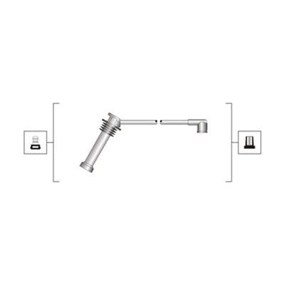 Kit de câbles d'allumage MAGNETI MARELLI 941319170038