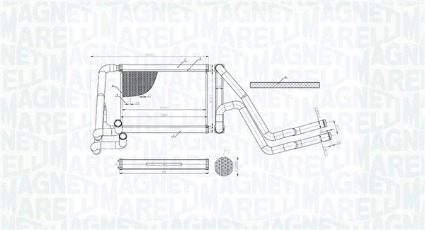 Système de chauffage MAGNETI MARELLI 350218488000
