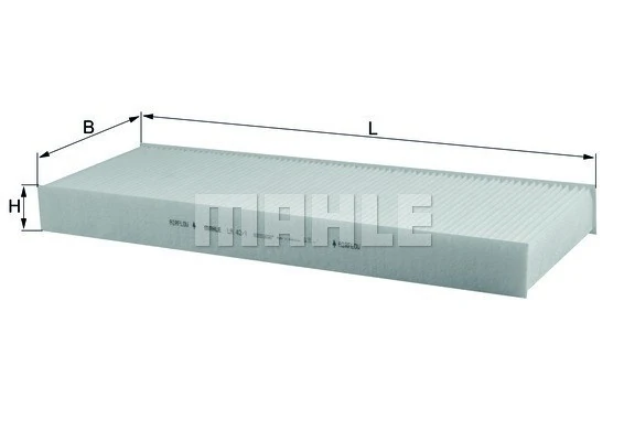 Filtre, air de l'habitacle