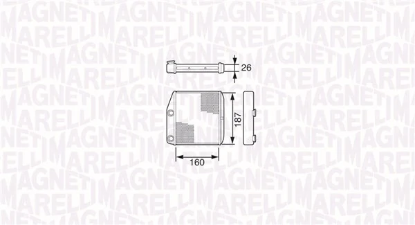 Système de chauffage MAGNETI MARELLI 350218227000
