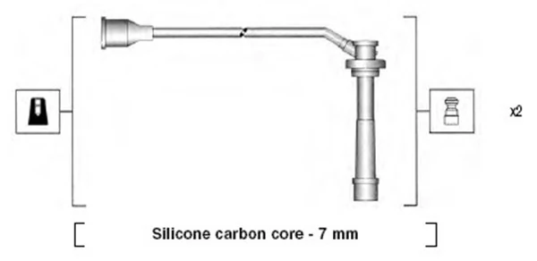 Kit de câbles d'allumage MAGNETI MARELLI 941285140849