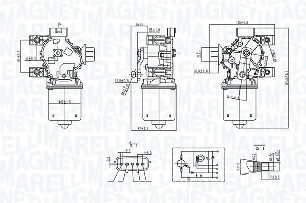 Moteur d'essuie-glace