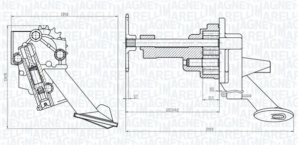 Оливний насос MAGNETI MARELLI (351516000006)