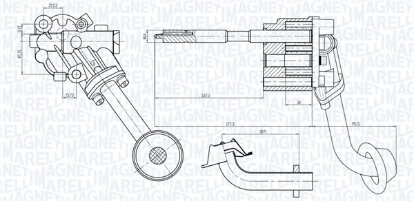 Pompe à huile MAGNETI MARELLI 351516000023