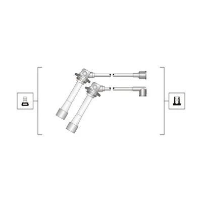 Kit de câbles d'allumage MAGNETI MARELLI 941319170083
