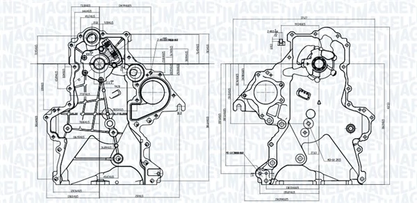 Pompe à huile MAGNETI MARELLI 351516000137