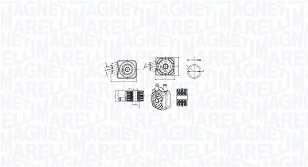Radiateur d'huile MAGNETI MARELLI 350300003600