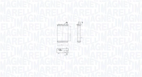 Système de chauffage MAGNETI MARELLI 350218518000